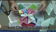 How To Make Cheer Bows With Perfectly Placed Graphics