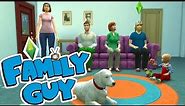 FAMILY GUY - 31 SPOONER ST. 📺 | Sims 4 CAS + Speed Build
