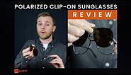 Clip On Flip Up Polarized Sunglasses | How to put Clip On Sunglasses