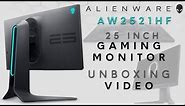 AWFH: Unboxing: New Alienware 25" Gaming Monitor