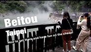 Beitou, Tapei, Taiwan: a 4K walking tour of the this hot spring resort town!