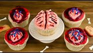 Heart & Brain Cupcakes: How to Make Halloween Cupcakes from Cookies Cupcakes and Cardio