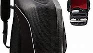 Motorcycle Backpack | No-Drag Hardshell Helmet Bag for Men & Women, for 15 inches Laptop