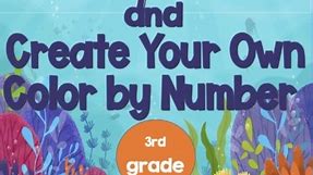 3rd Grade Color by Number Addition & Subtraction No-Prep Math Activity