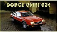 Dodge Omni 024: The 1980s Gem with a Sporty Heart and Soul