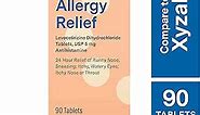 Curist - Generic Xyzal Levocetirizine 5 mg - (90 Tablets) - Allergy Pills, 24 Hour Allergy Relief - Allergy Medicine