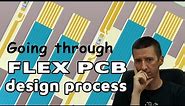 How To Design a FLEX PCB | Stackup & Rules | Example in Altium