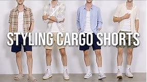 How to Style Cargo Shorts for Men | 8 Casual Summer Outfits