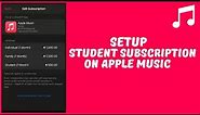 How to Setup Student Subscription On Apple Music