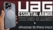 UAG Essential Armor Case Review for iPhone 15 Pro 15 ( With Built-in Magnet )