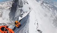 @naila._.kiani This is what the Lhotse summit looks like with the majestic Mount Everest in the background. Mount Lhotse is the 4th highest mountain (8,516 meters / 27,940 feet) in the world. I managed the reach the top of Lhotse two days after climbing Everest. 🎥 @naila._.kiani #bardsinfeaahan #bardfoundation #lhotse #everest #himalaya #karakoram #14x8000 #8000ers #nailakiani #pakistaniwomen #motivation #epic #mountains #pakistan #nepal | K2 Treks & Tours Pakistan