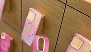 Pink cases!!! 🩷 #otterbox #applecase #apple #iphone15series #iphone15promax #marybautista