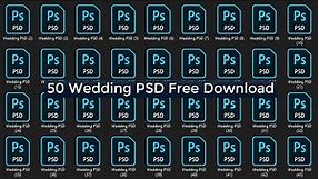 Wedding Album Design PSD Free Download | 12x36 Wedding PSD Templates VOL 6