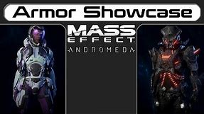 All Armors - Mass Effect Andromeda Showcase and Guide