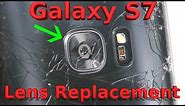 Galaxy S7 Camera Lens Replacement - S7 Edge Cracked Glass Fix