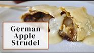 Make an Authentic German Apple Strudel At Home | So Easy!