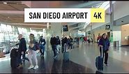 San Diego Airport 🇺🇸 SAN Terminal Tour 2023 4K 60fps