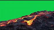 Volcano Lava | GREEN SCREEN [FREE]