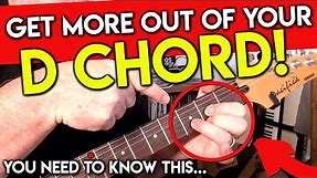 D Chord Variations (The D Chord On Guitar Does Much More Than You Think)