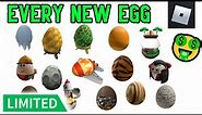 Every new LIMITED EGG! [Roblox 2022]
