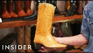 How $3,000 Custom Cowboy Boots Are Made | Master Craft | Insider Art