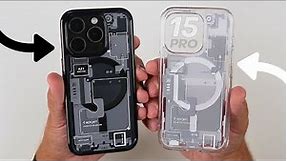 iPhone 15 Pro Spigen Zero One Case - Black VS White!