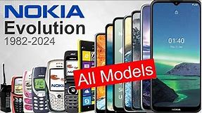Nokia History, Evolution 1982-2024, 400+ Models, All Nokia Phones, Nokia All Models,