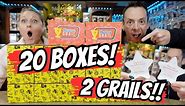 2 GRAILS!! Opening 20 Mystery Grail Funko pop Mystery boxes! Crazy Unboxing!