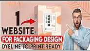 Product Packaging Design Full Process from Dyeline To 3D Mockup - Pacdora Tutorial