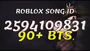 90+ BTS Roblox Song IDs/Codes