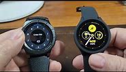 Samsung Watch 4 and Gear S3 Frontier