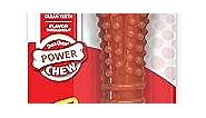Nylabone Power Chew Dog Toy - Dog Toys for Aggressive Chewers - Indestructible Dog Toys for Aggressive Chewers Large Breed - For Extra Large Dogs - Bacon Flavor X-Large/Souper (1 Count)
