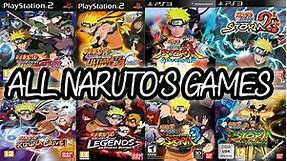 ALL NARUTO Games For PLAYSTATION (2003-2014)