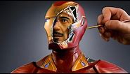 Iron Man Sculpture Timelapse - Avengers: Infinity War/Endgame
