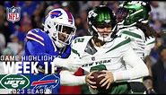 New York Jets vs. Buffalo Bills | 2023 Week 11 Game Highlights