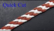 "Make A Snake Weave Four Strand Paracord Braid" - Quick Cut