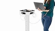 Stand Steady PowerPro Rolling Charging Station - Charging Tower with 8 USB Ports & 8 AC Outlets, Portable Power for Multiple Devices | Ideal for Schools, Businesses, Events