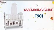 Tinnies | Wooden Cot White | Nursery Crib | Assembling Guide
