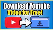 How to Download your Youtube Video for Free (Quick and Easy!)