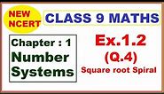 Class 9 Maths | Ex.1.2 Q4 | Chapter 1 | Number Systems | New NCERT |