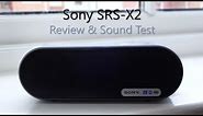 Sony SRS-X2 review & Sound test