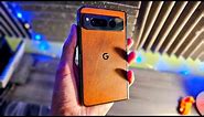 Dbrand Leather Skin after 1 month on the Pixel Fold | Long Term Review