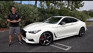 Is the 2021 Infiniti Q60 Red Sport 400 a good luxury sport coupe to buy?