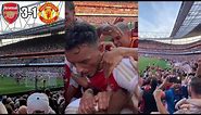 Arsenal Fans Completely Crazy Reactions To Declan Rice 90+6 Goal & G. Jesus 90+11 Goal vs Man United