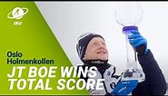 World Cup 22/23: Johannes Thingnes Boe Wins Total Score Globe