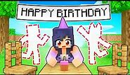 Nobody Went To APHMAU'S BIRTHDAY In Minecraft!