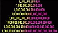 How Many Numbers of Zeros in A Million, A Billion, Trillion, Quadrillion, Sextillion to Googolplex?