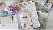 Aging Papers with Angie!! How to age and distress papers to look old and Vintage!