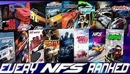 Ranking EVERY Need For Speed Game From WORST TO BEST (Top 25 Games)