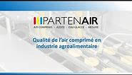 Qualité de l'air comprimé en industrie agroalimentaire